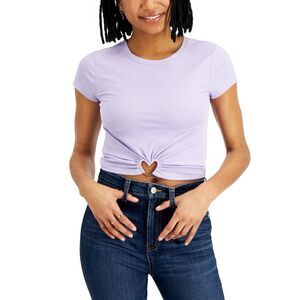 Just Polly‎ Juniors' Heart-Ring T-Shirt Size S